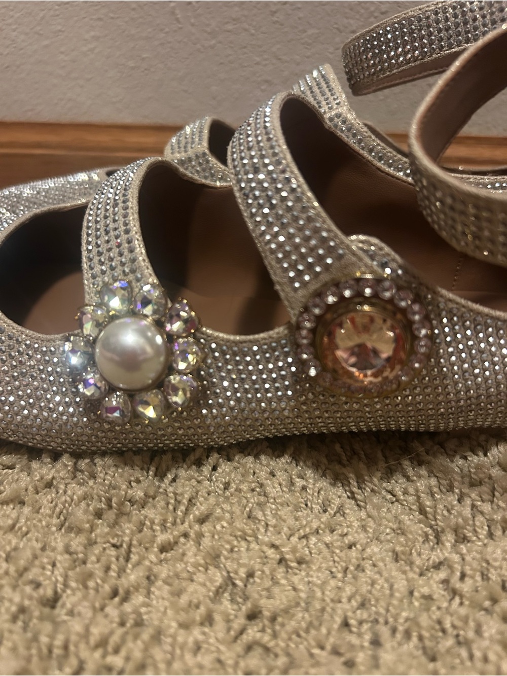 Kurt Geiger Ornate Gladiator Ballet Shoes Sise 41/10 - Picture 3 of 13